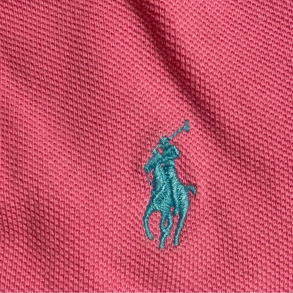 Polo by Ralph Lauren Men’s 2XLT pink shirt tall blue pony EUC - Picture 3 of 4